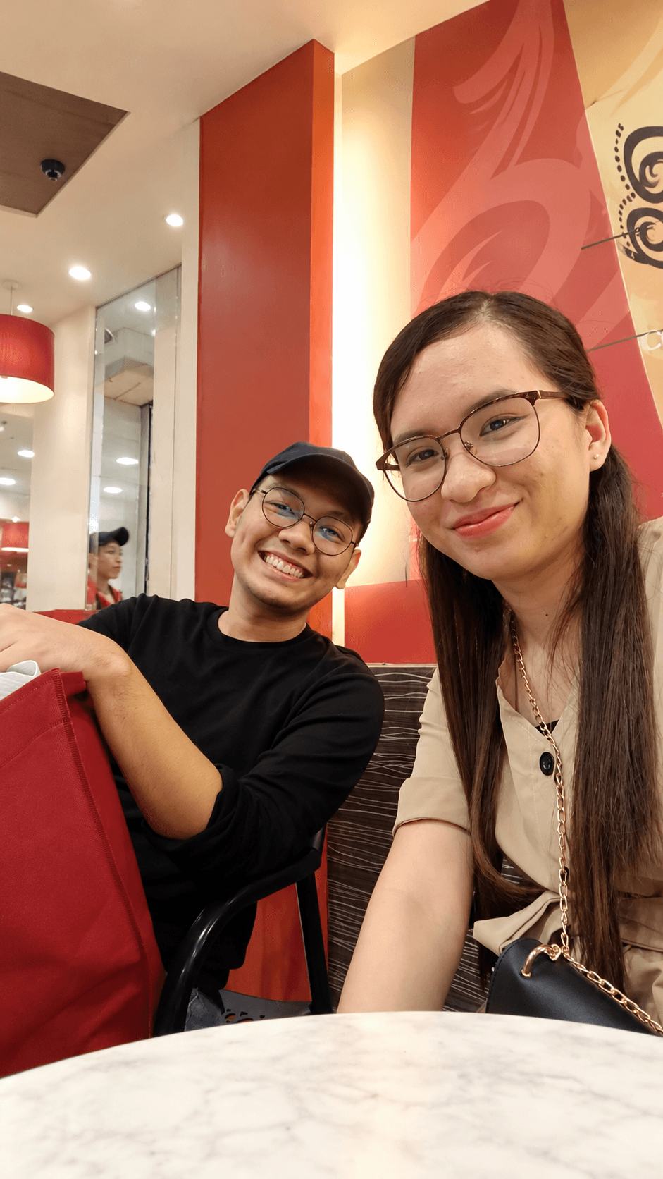 Our first date