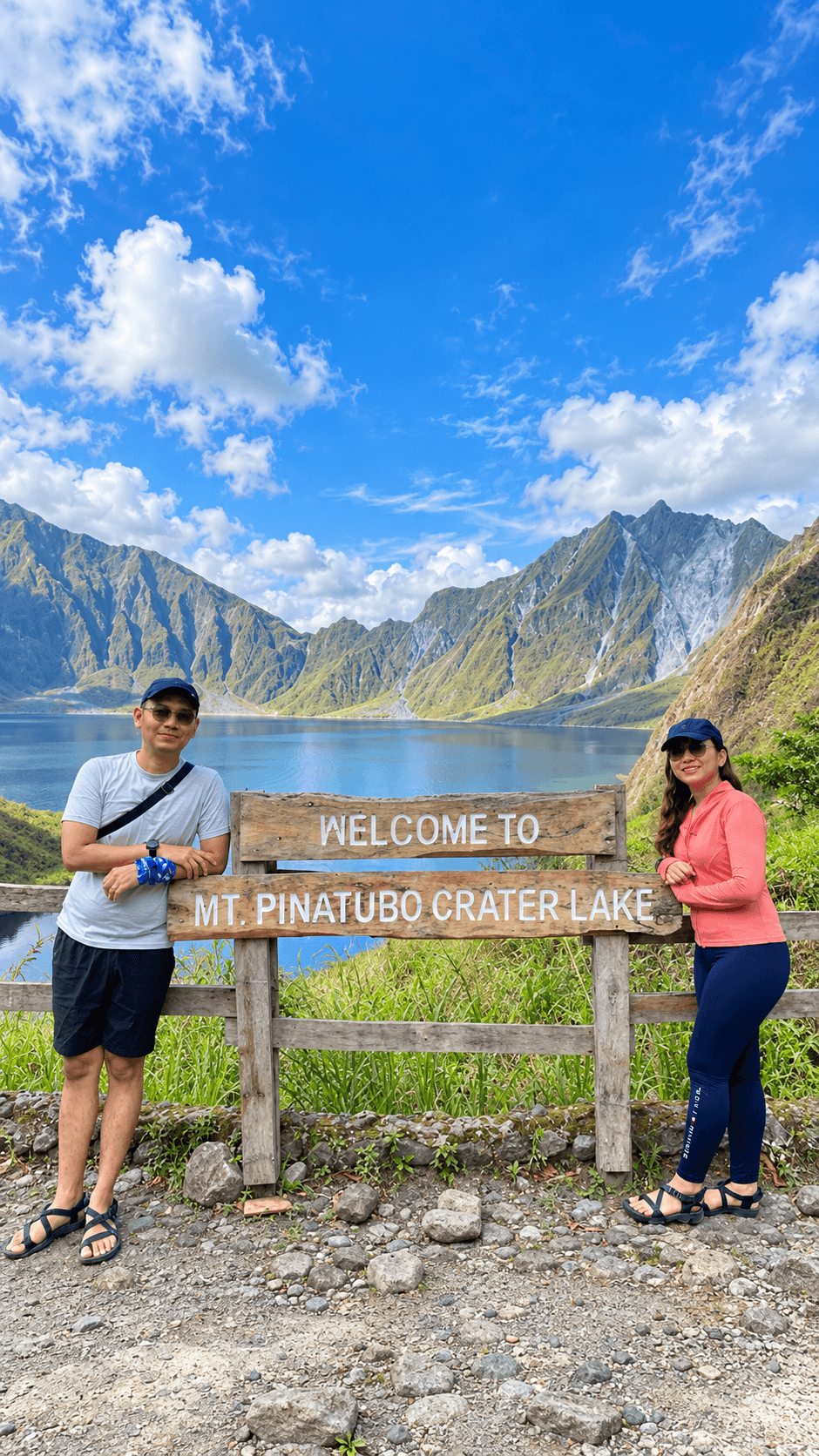 Our adventures together at Mt. Pinatubo Crater Lake